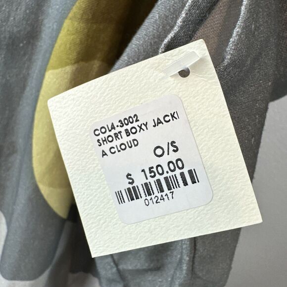 Cupcake International Lagenlook Oversized Jacket OS Cotton Cloud Sun Mountain - Picture 5 of 10